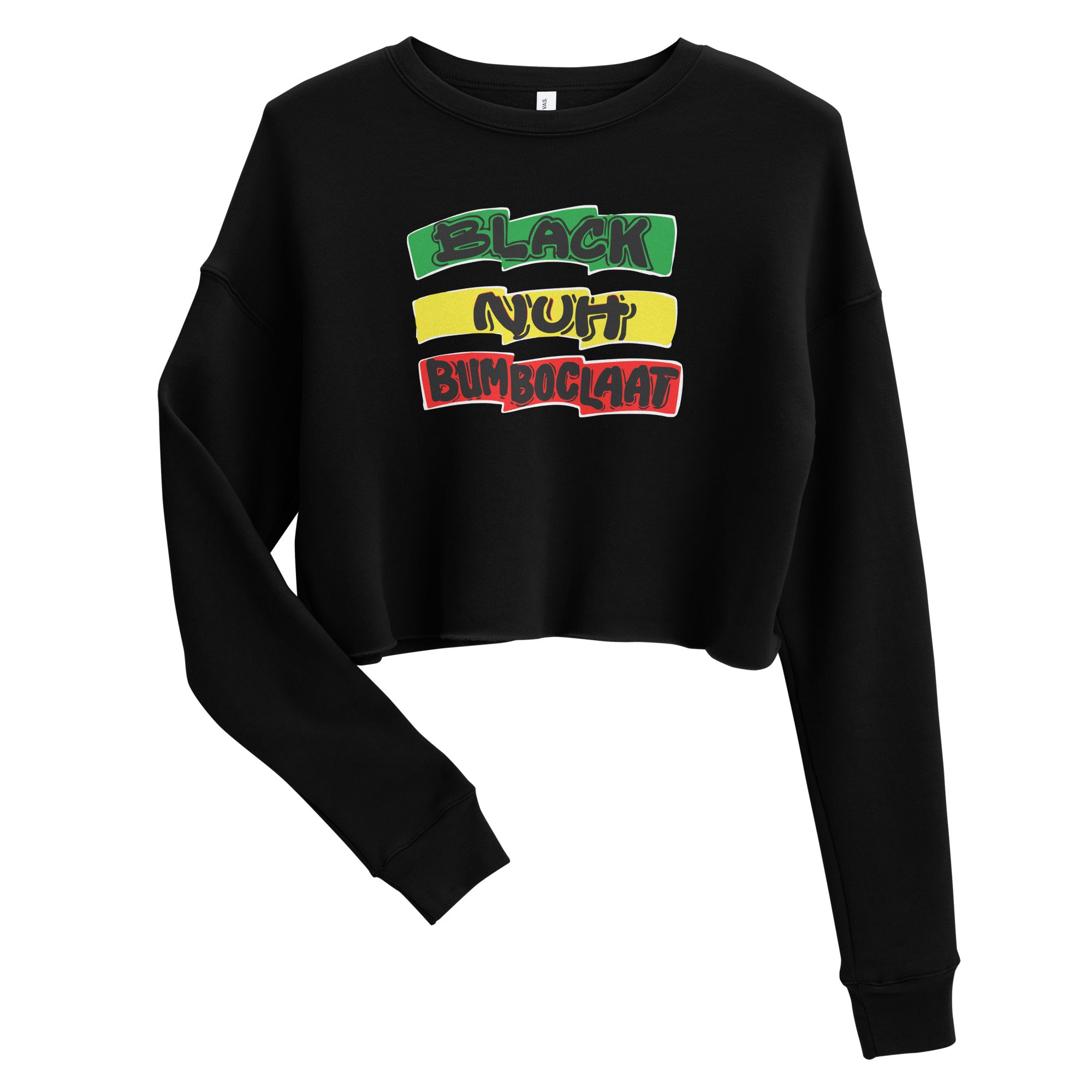 "Ready Fi Dem" Crop Sweater
